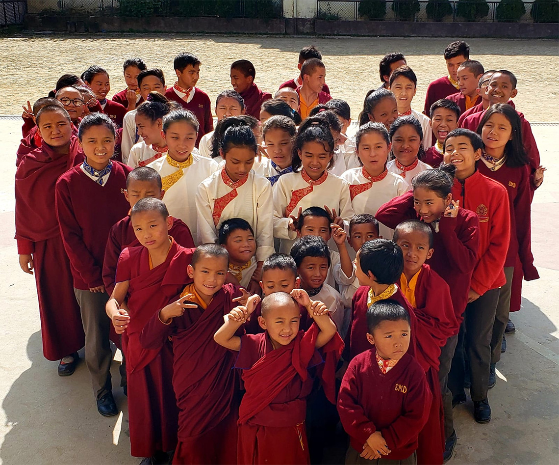 Kathmandu, Nepal: Children of Shree Mangal Dvip boarding school